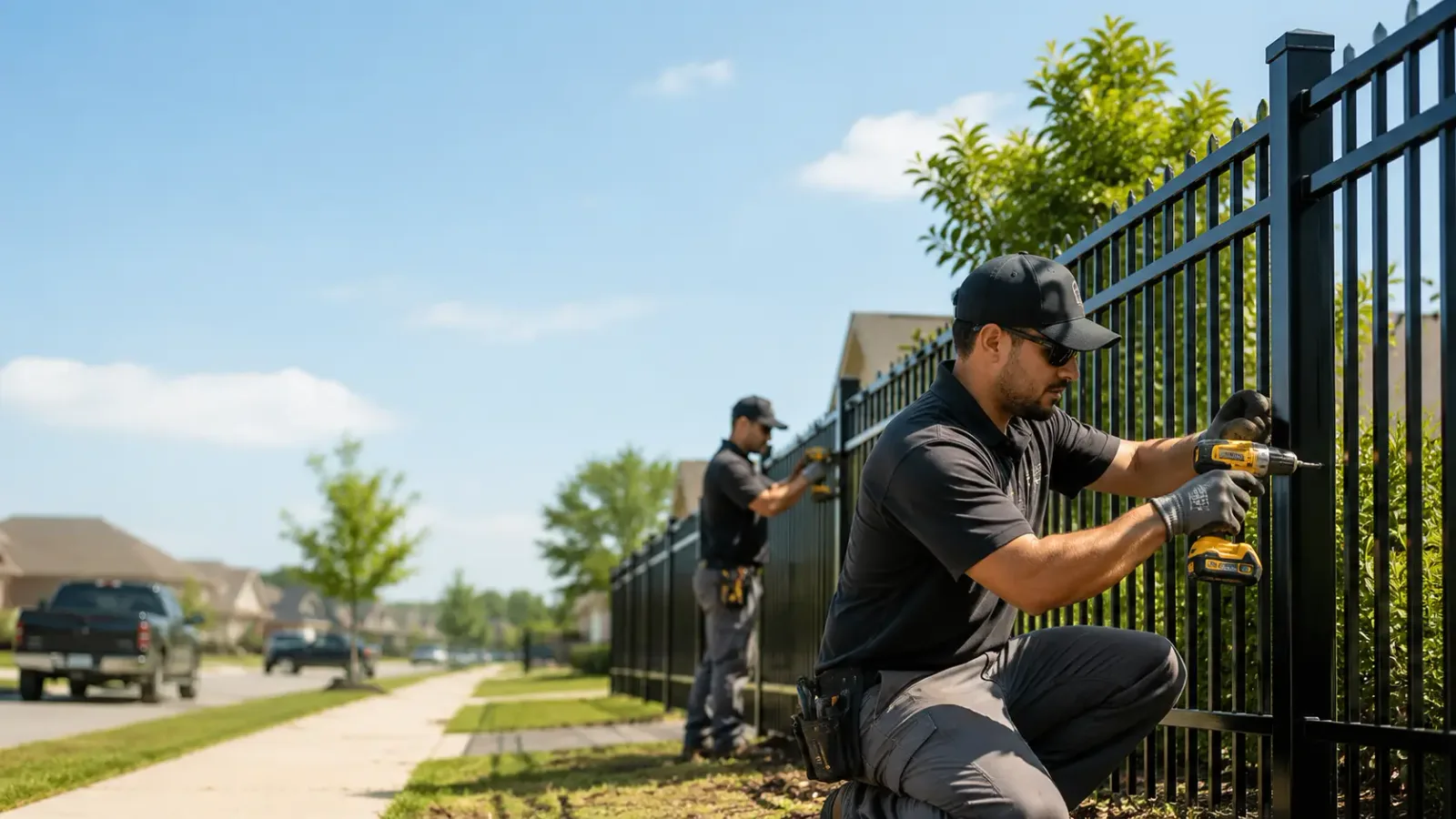 Metal Fence Installation in Minster, OH